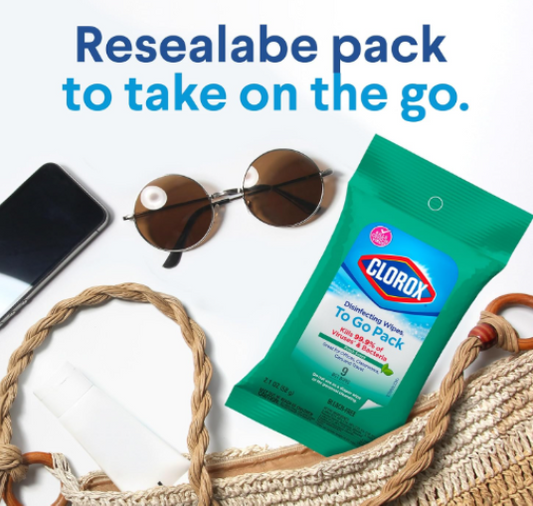 Clorox Disinfecting Wipes To Go Pack